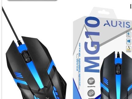 Auris MG10 RGB Aydınlatmalı 1600 DPI Kablolu Çoklu Platform Oyuncu Mouse
